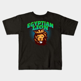 Egyptian Lion Kids T-Shirt